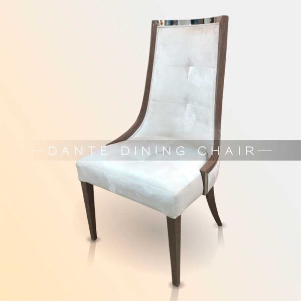 Luxury design, Lifestyle, High end furniture, Confort, Exclusiveness, and more, Furnishings Florida, Decor, space design, dante dining chair