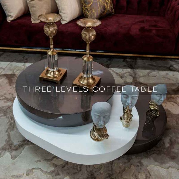 three levels, Luxury design, Lifestyle, Hight end furniture, Confort, Exclusiveness