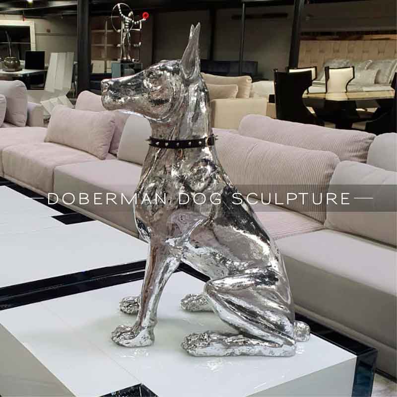 DOBERMAN DOG SCULPTURE - Divino Diseño